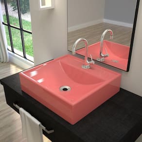Kit Cuba Q39 com Válvula, Sifão Pvc e Flexível Compace Rosa