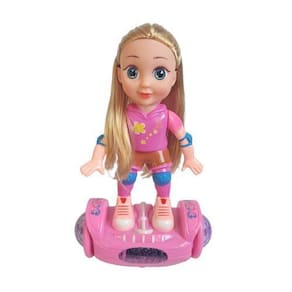 Boneca Musical Skate Elétrico Iluminado Hoverboard