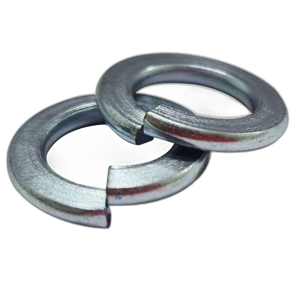 ARRUELA DE PRESSÃO M20 DIN 127 ZINCO BRANCO - 200 Pçs