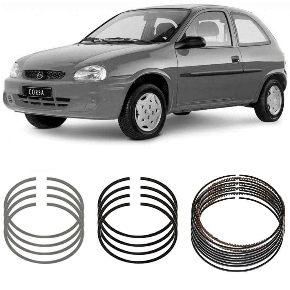 Jogo Anel Segmento STD Chevrolet Corsa 1.6 16V Mahle TA7244