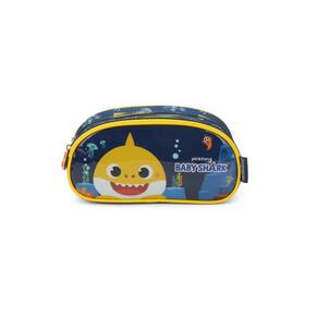 Estojo Escolar Infantil Duplo Baby Shark Luxcel Ei39004Bs