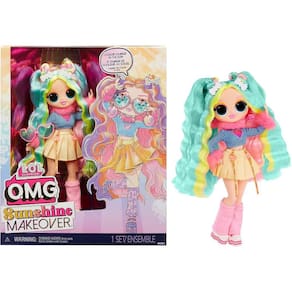 Boneca Lol Suprise Bubblegum DJ O.M.G Muda de Cor No Sol MGA