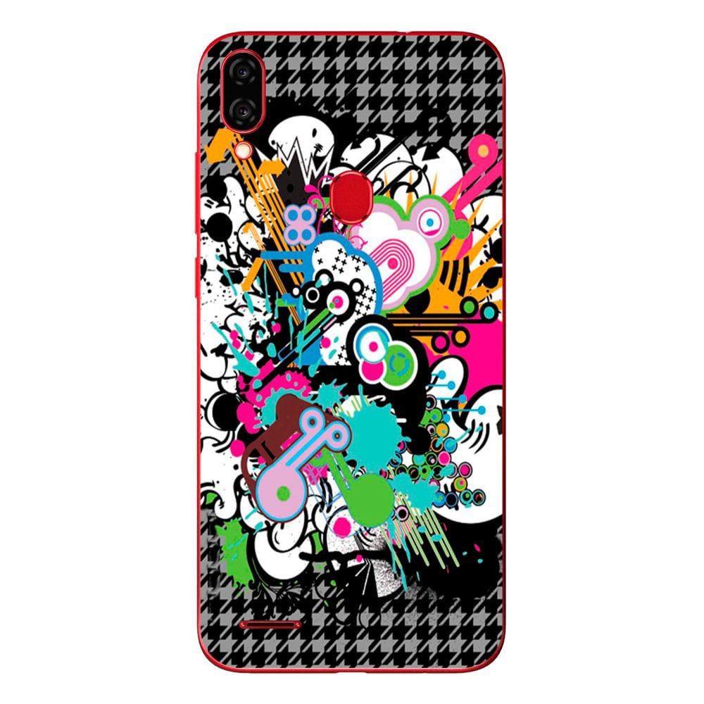 Capa Adesivo Skin022 Verso Para Blu G60 2020