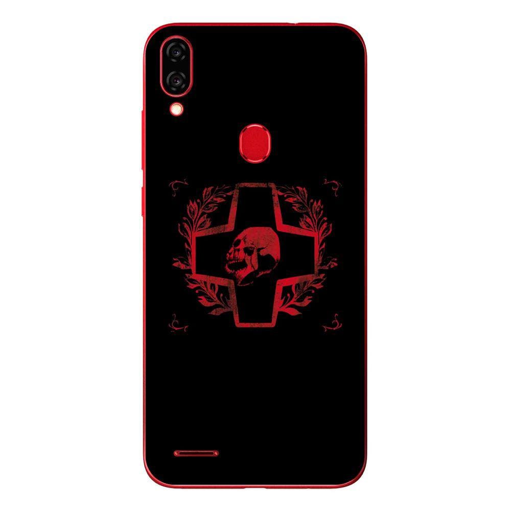 Capa Adesivo Skin023 Verso Para Blu G60 2020