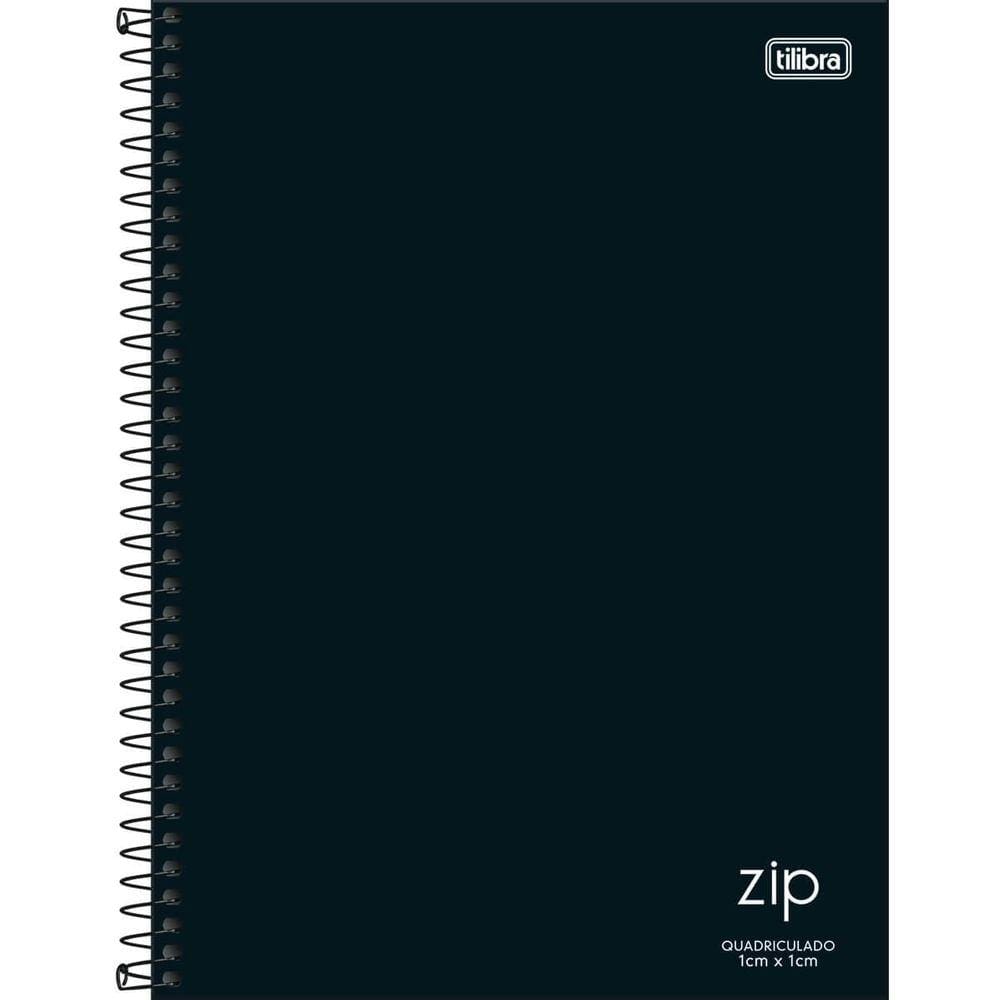 Caderno Escolar Quadriculado Univer. Espiral 80Fls Tilibra