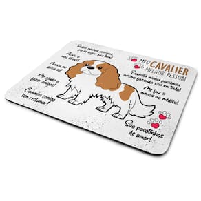 Mouse Pad Dog - Meu Cavalier, melhor pessoa!