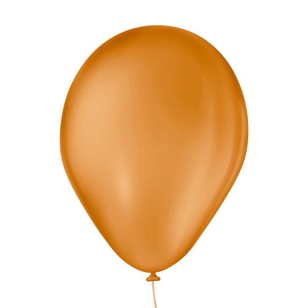 Balão São Roque Mocha Liso 7 Polegadas - 50 unidades