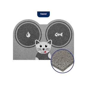 Capacho Vinil Pet Kapazi 40cmX60cm hora do lanche cat