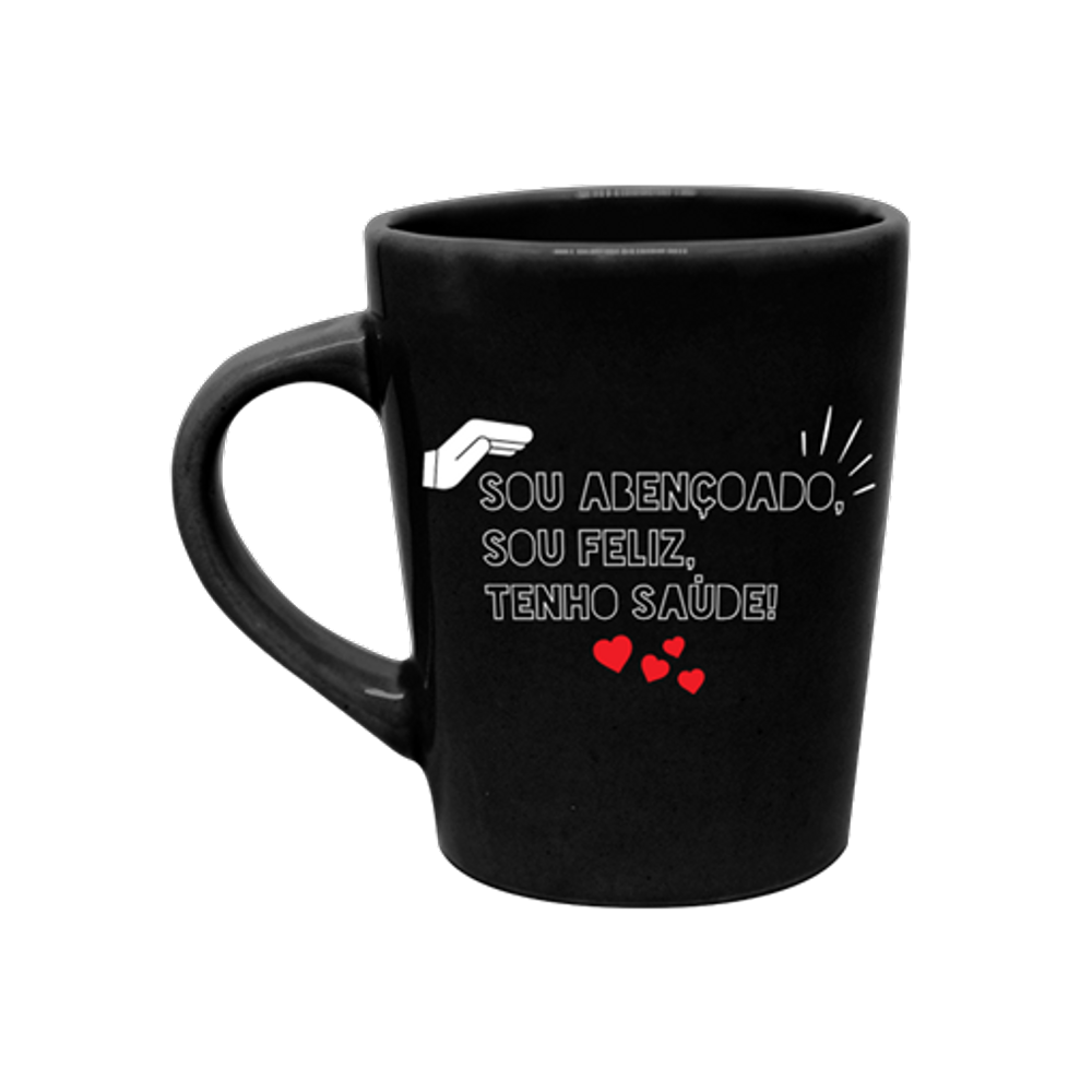 Caneca de Porcelana - Sou Abençoado