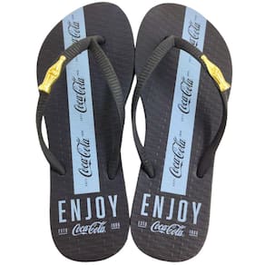 Chinelo De Dedo Feminino Casual Dia a Dia Borracha Coca Cola Ávila Cc4146