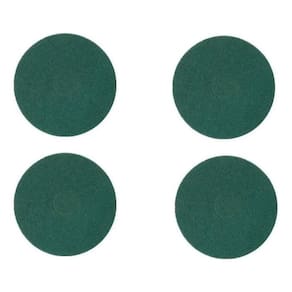 4 Disco Verde Limpeza Piso Com Enceradeiras 350Mm British