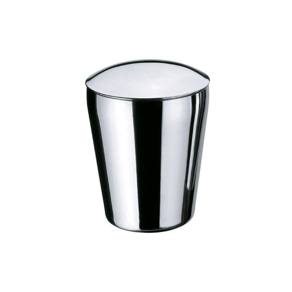 Porta Algodão Hara Cromado em Aço Inox