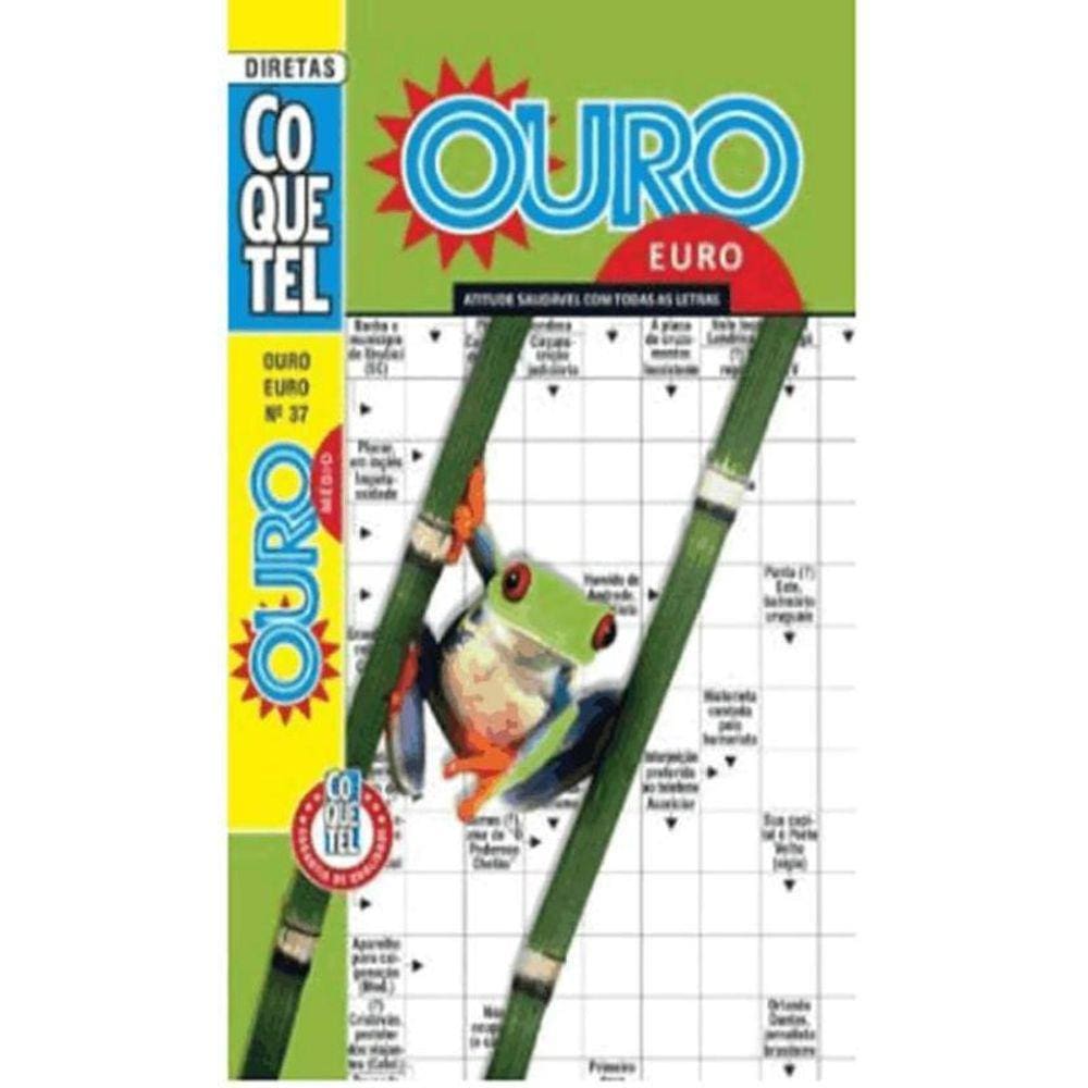 Livro Coquetel Ouro Euro Nível Médio Ed 37