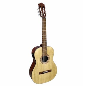 Violao Giannini Ntr1 Eq Trovador Classico Eletroacustico Nylon Ns - Natural Satin