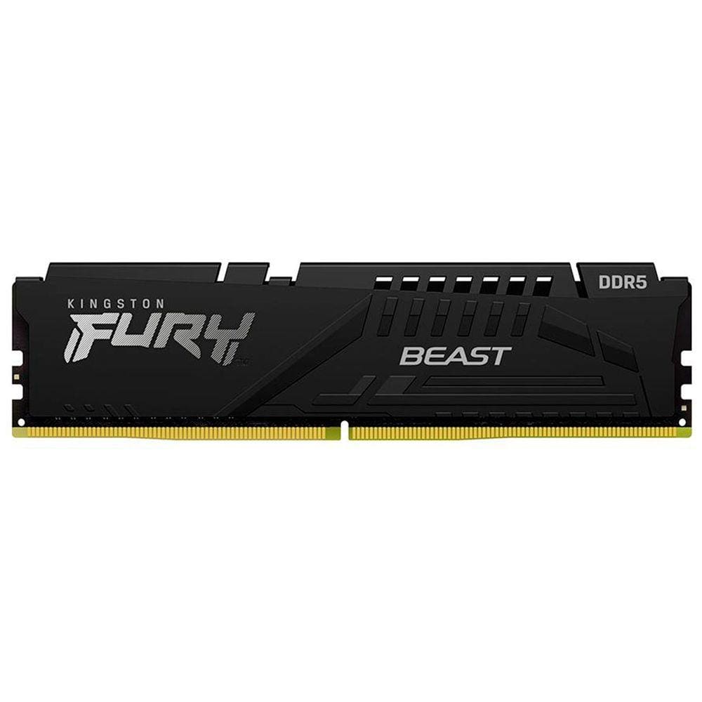 Memória Gamer Kingston Fury Beast, 16GB, DDR5, 5200MHz, CL40 - KF548C38BB/16