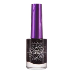 Esmalte Coleção Signo Escorpião Preto Glitter Abelha Rainha