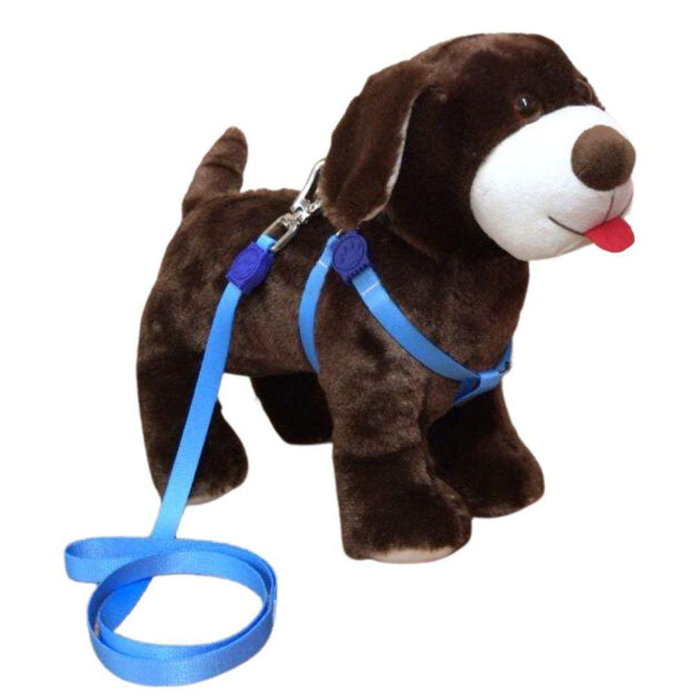 Coleira Peitoral Para Cachorro - Azul Nº 0