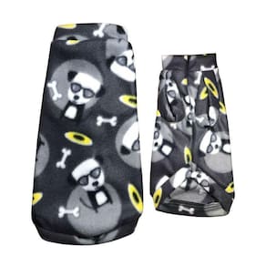 Roupa De Frio Para Cachorro - Cinza Especial