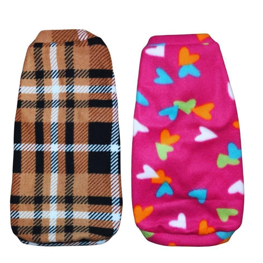 Kit 2 Roupas Para Cachorro - Suéter De Inverno Eg