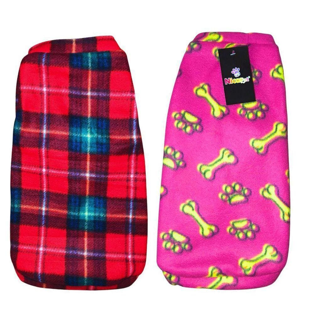 Kit 2 Roupas Para Cachorro - Suéter De Inverno M