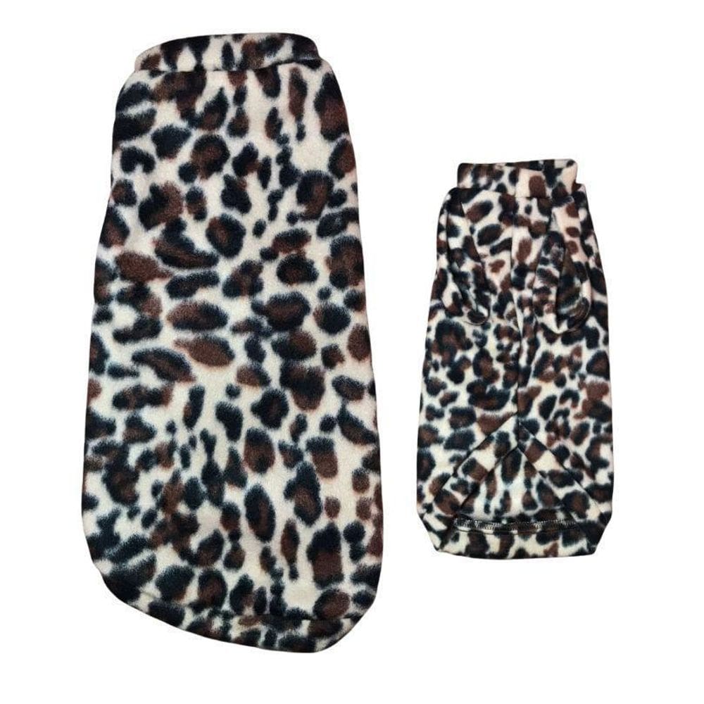 Roupa Para Cachorro - Suéter De Inverno Onça M