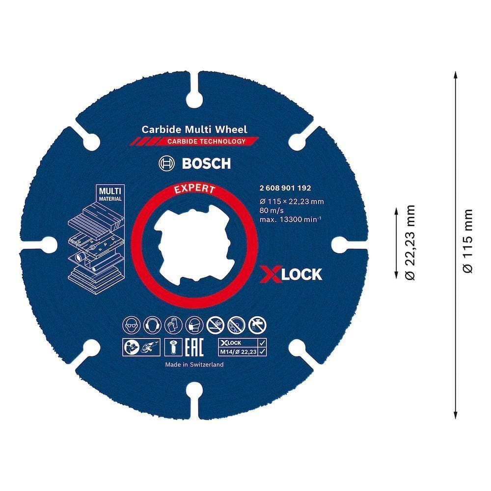 Disco Corte Multiwheel Xlock115Mm