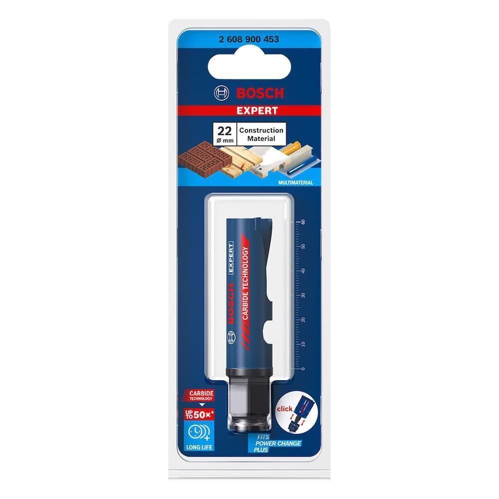 Serra Copo Bosch Expert Construction Material 22 Mm, 7/8
