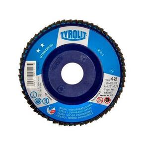 Disco De Lixa Flap Plano 115Mm Grana 40 - 847917 - Tyrolit