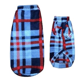 Roupa Para Cães - Suéter Xadrez Tamanho Egg