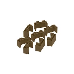 Multiuso de Cozinha Kit 8Un Pés PVC P/ Balcão Rústico - Henn