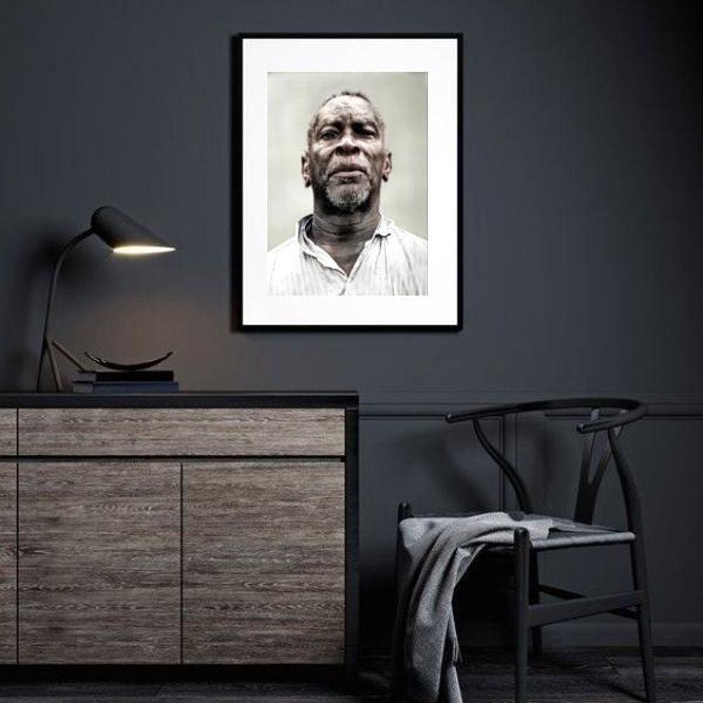 Quadro Mestre Irineu - Santo Daime - 60X48Cm