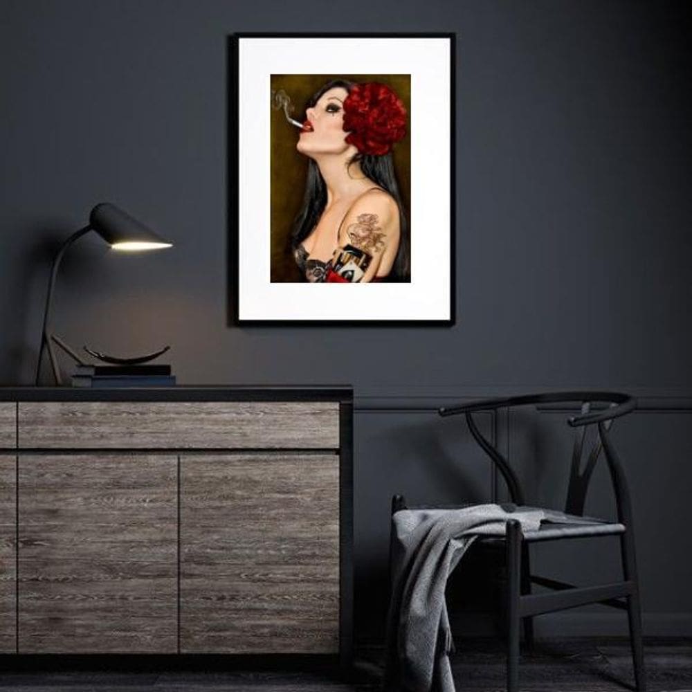 Quadro Pombagira Maria Padilha - 60X48Cm