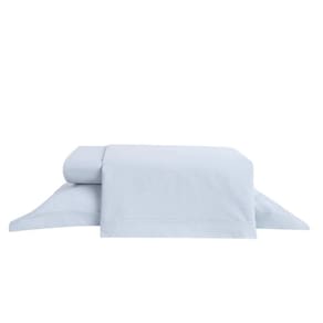 Lençol Com Elástico King Aquarele 150 Fios Cinza
