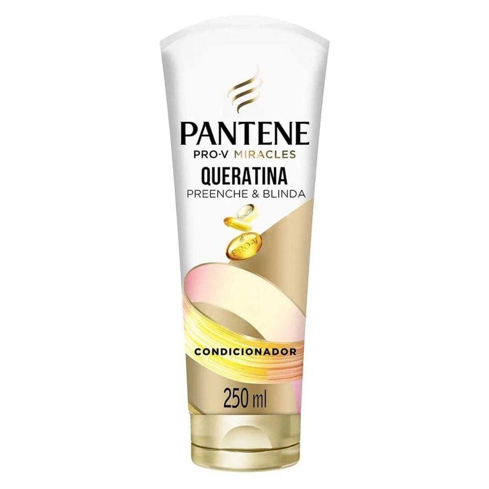 Lançamento Condicionador Pantene Queratina Preenche Blinda
