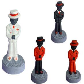 Escultura Zé Pelintra Em Resina 10 Cm - Selecione A Cor