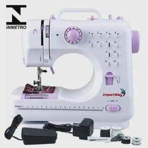 Máquina de Costura Importway IWMC-508 Branca 110V/220V