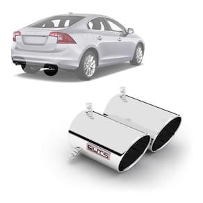 Ponteira Esportiva Para Escapamento Ponta Dupla Volvo S60
