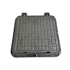 Tampa De Ferro 20X20Cm Calçada Telefone Elétrica Válvula