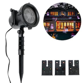 Projetor Natal Led Natalino Laser Espeto Jardim 5W Bivolt