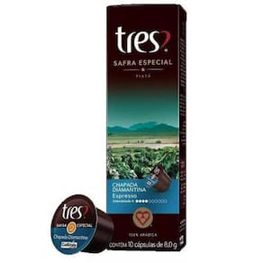 Café Tres 3 Corações Chapada Diamantina - 10 Cápsulas