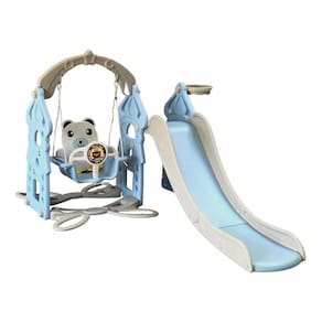 Playground Infantil 3x1 Importway Azul 30kg