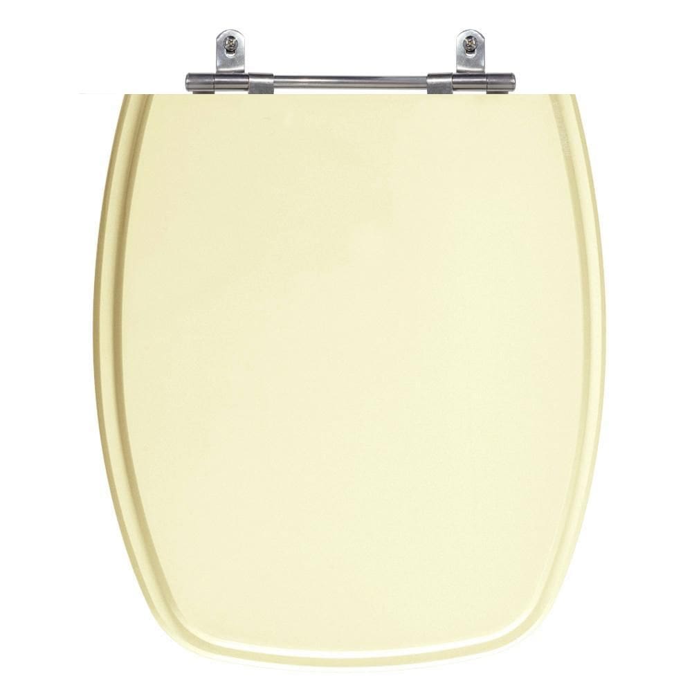 Assento Sanitário Bege Celite Stylus em MDF Laminado