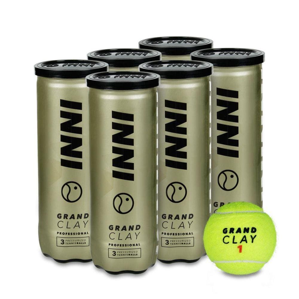 Bola De Tenis Inni Grand Clay Pack C/6 Tubos