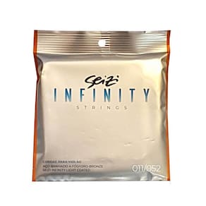 Encordoamento Seizi Violão Infinity Light Coated 011 052