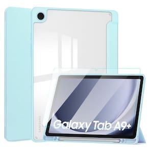 Kit Capinha Slot + Vidro Para Tab Samsung A9+ 11 X210 X216