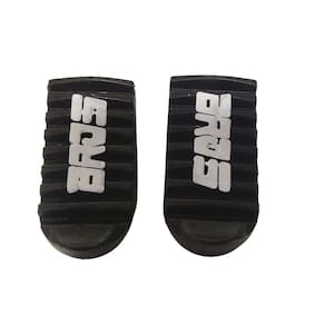 Borracha Estribo Pedaleira Dianteira Nxr 125 Bros / Bros 150