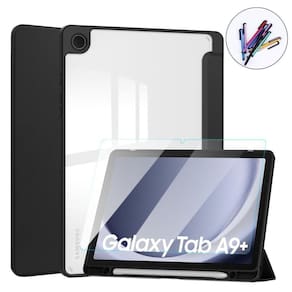 Capa Acrílico + Vidro + Caneta Para Tab Samsung A9+ 11 X210