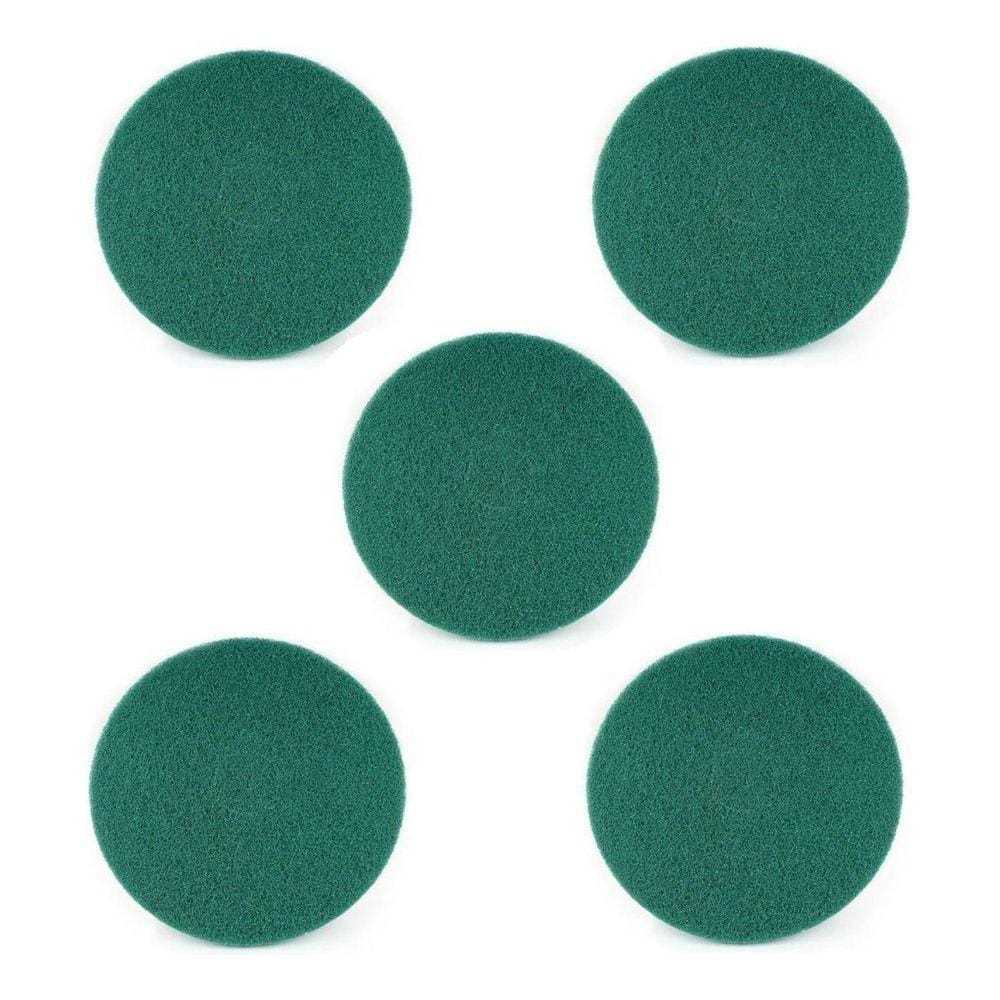 5 Disco British Verde 410Mm Enceradeira Para Limpeza Piso