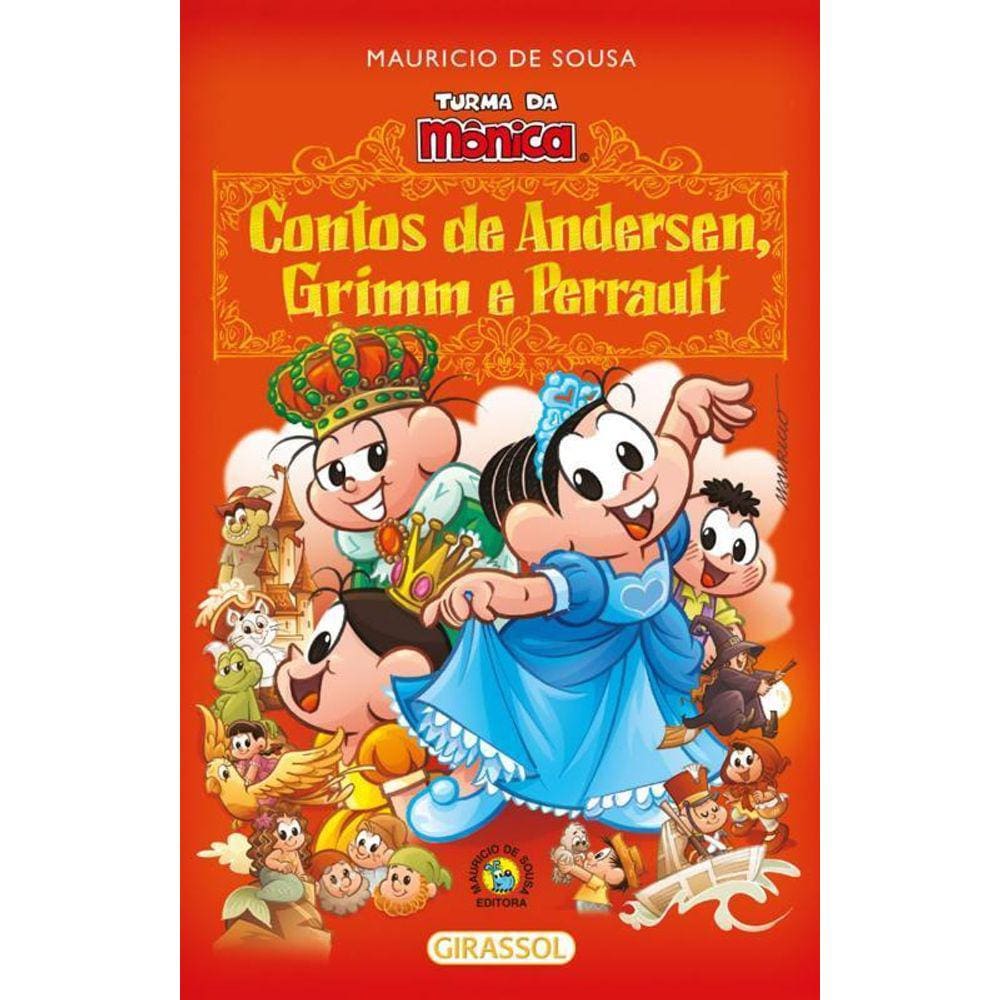 Turma Da Mônica Contos De Andersen, Grimm E Perrault Minipop