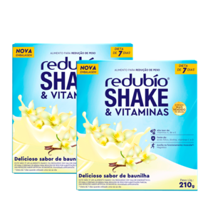 Redubio Shake Sabor Baunilha 210g - Kit c/ 2 und